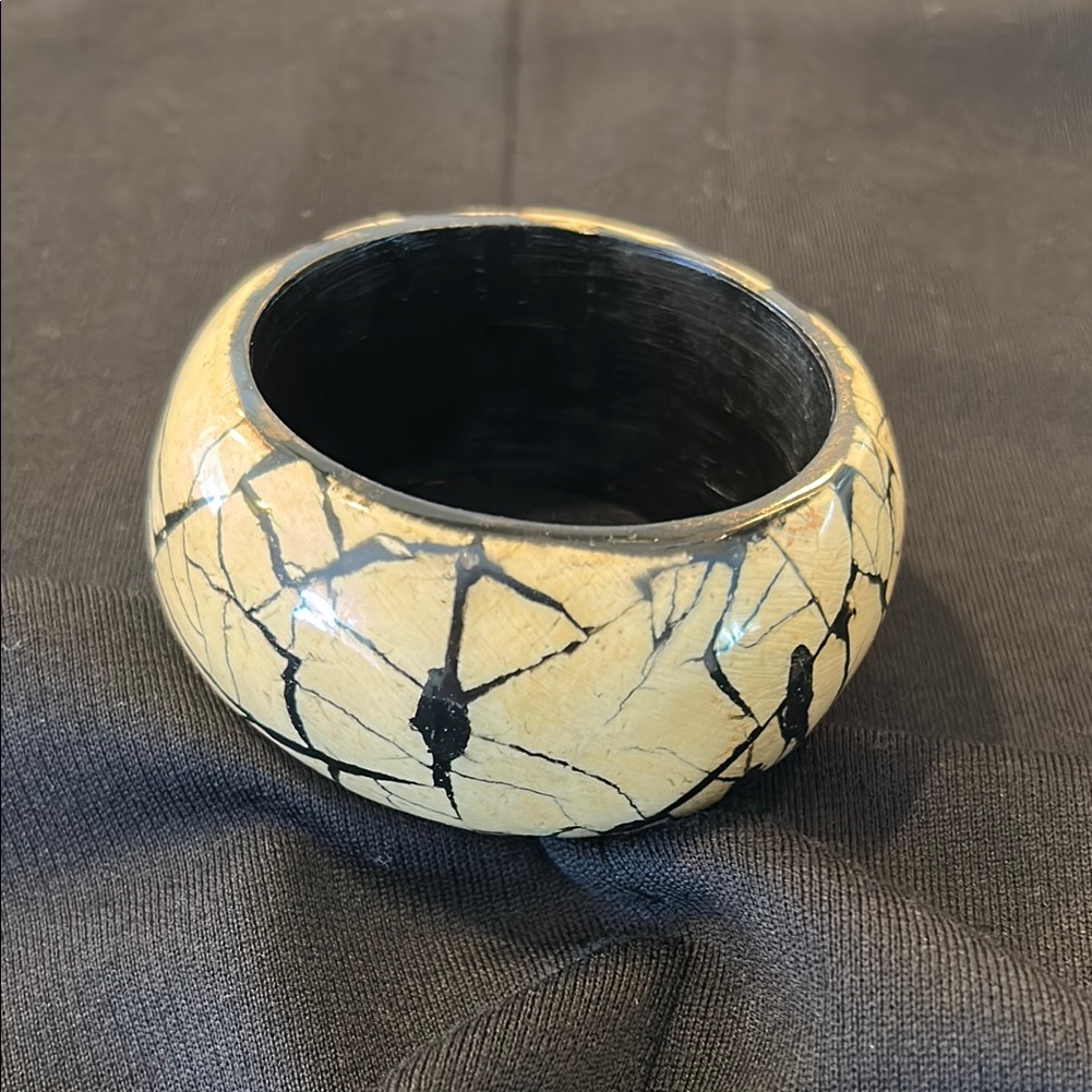 St John Bamboo Bangle Bracelet 45$